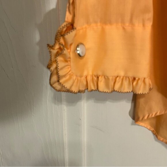 Vintage Lion of Troy Mens Ruffle Bib Tuxedo Button Down Shirt 16/35 - Picture 6 of 9